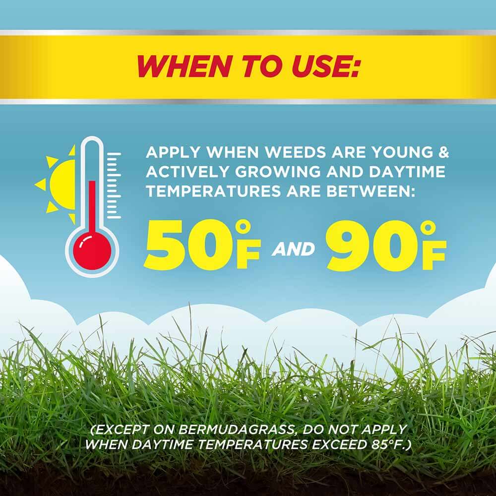 When to use Image Crabgrass Killer Concentrate