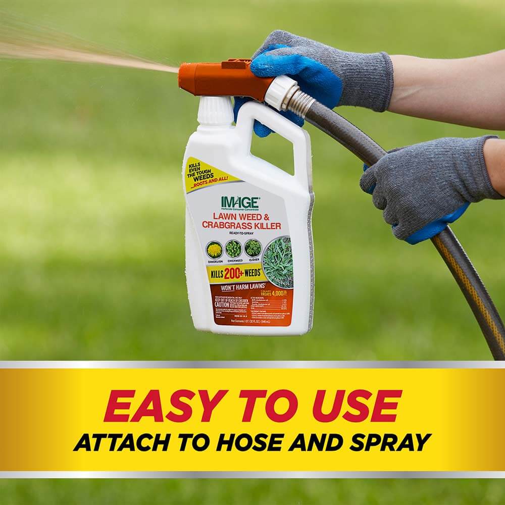 Easy to use. Just attach to hose and spray.