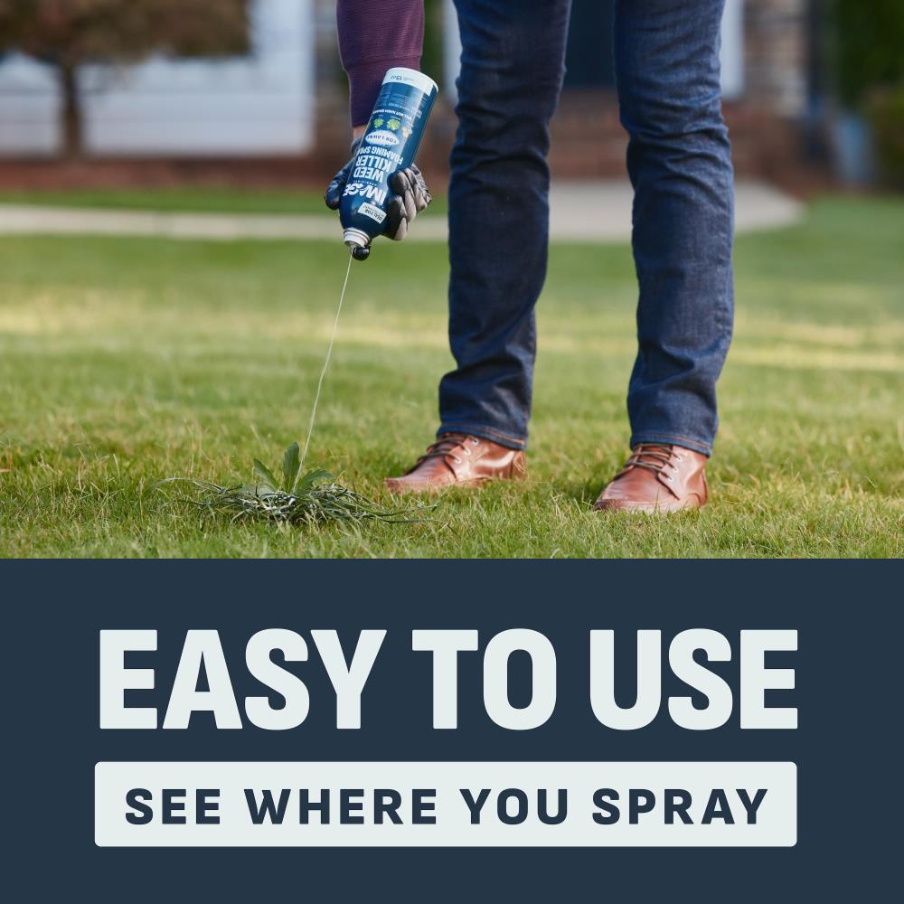 image weed killer foaming spray