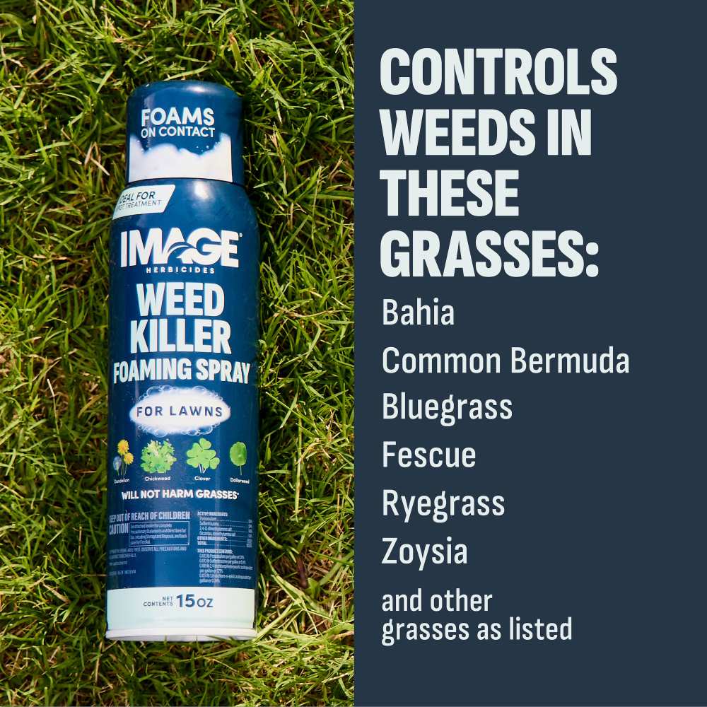image weed killer foaming spray